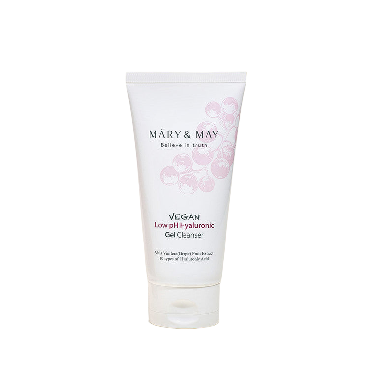 [Mary&May] Vegan Low pH Hyaluronic Gel Cleanser 150ml-Luxiface.com
