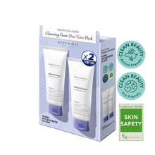 [Mary&May] White Collagen Cleansing Foam Duo Twin Pack (150ml x2)
