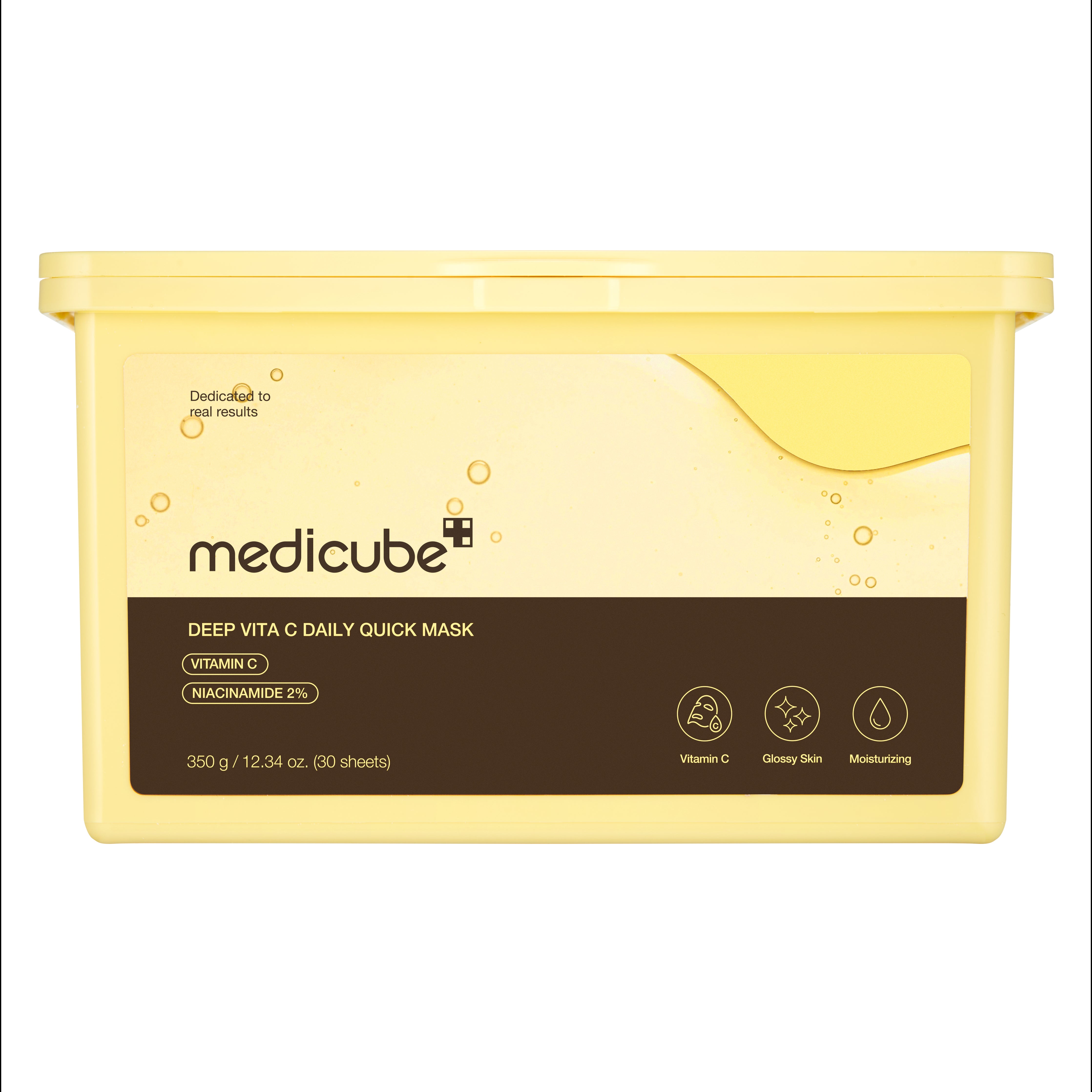 [Medicube] Deep Vita C Daily Quick Mask 30pcs image 2