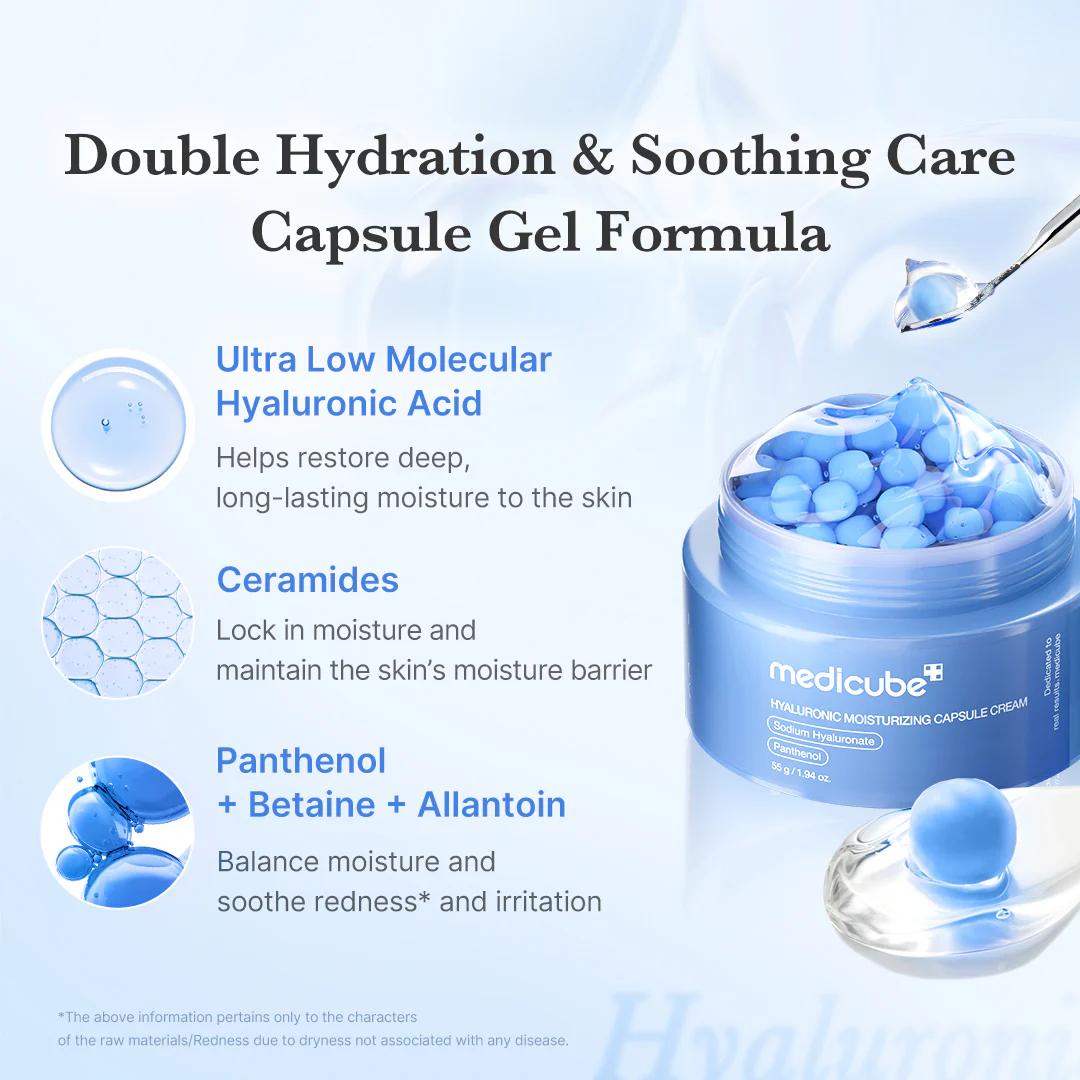 [Medicube] Hyaluronic Moisturizing Capsule Cream 55g image 9