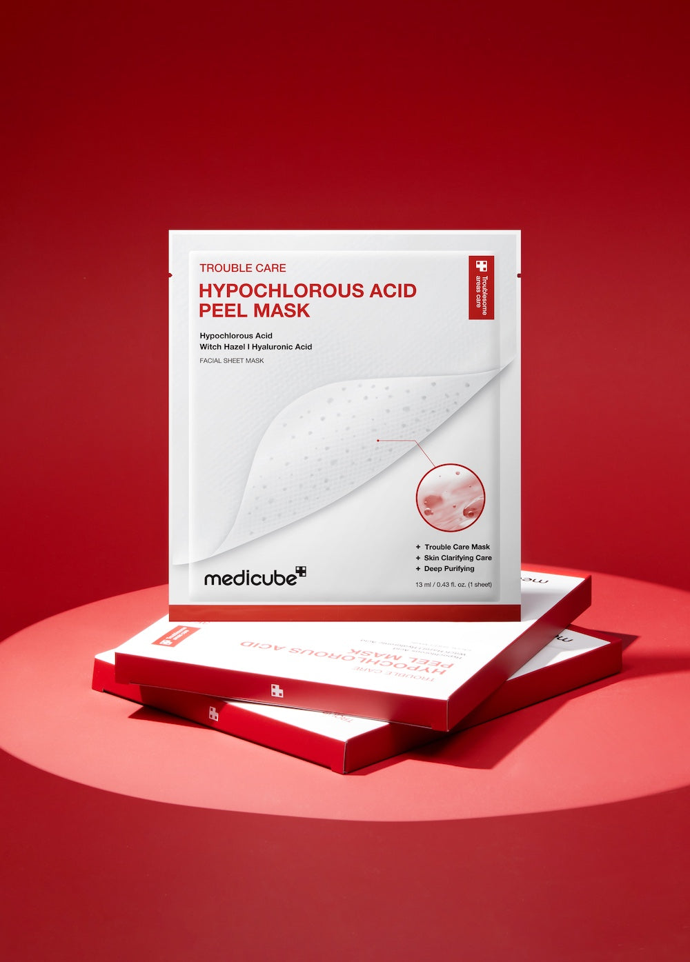 [Medicube] Hypochlorous Acid Peel Mask 3ea image 3