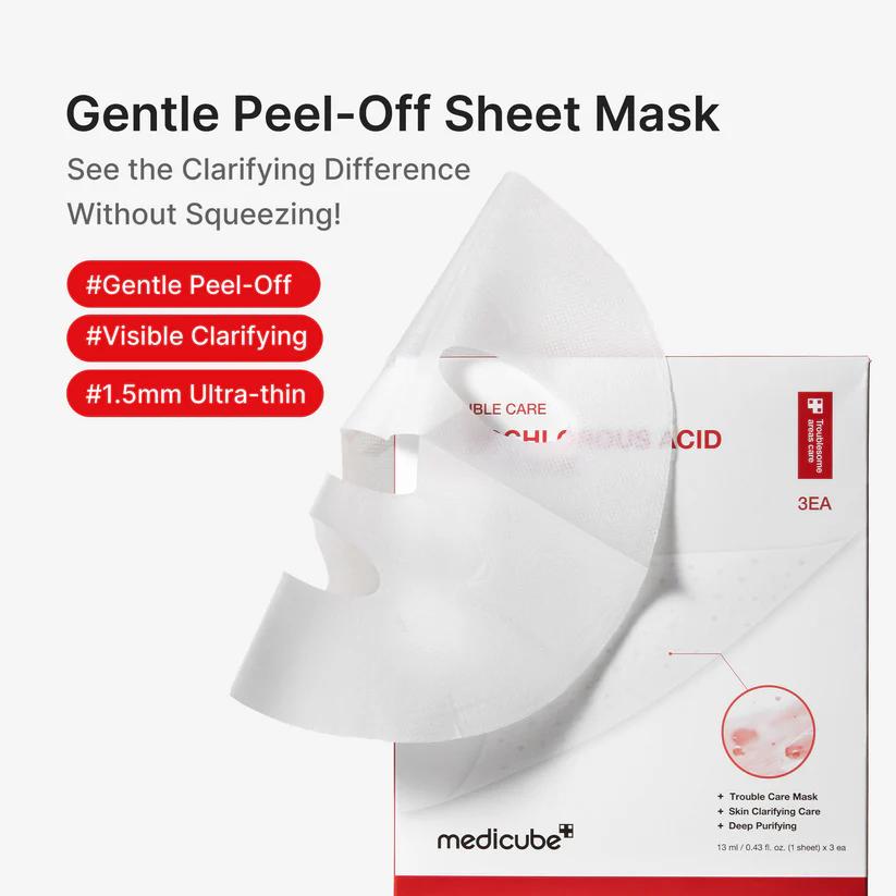 [Medicube] Hypochlorous Acid Peel Mask 3ea image 6