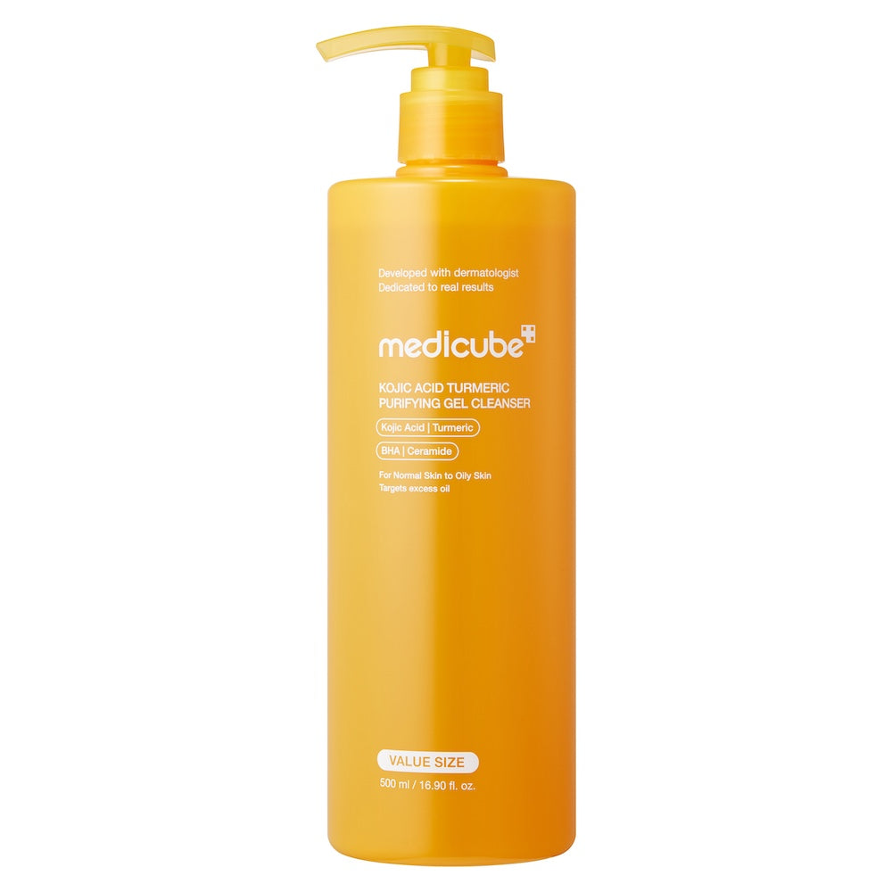[Medicube] Kojic Acid Turmeric Gel to Foam Cleanser 500ml image 8