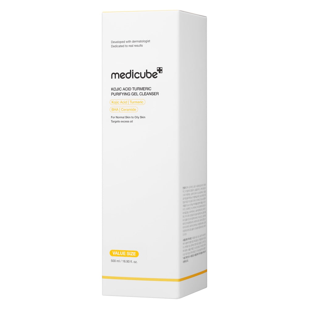 [Medicube] Kojic Acid Turmeric Gel to Foam Cleanser 500ml image 9