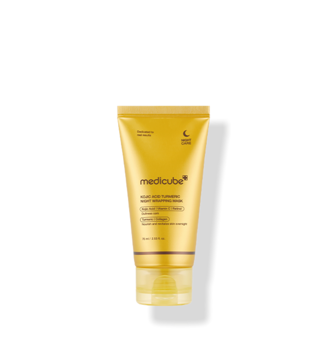 [Medicube] Kojic Acid Turmeric Night Wrapping Mask 75ml-Luxiface.com