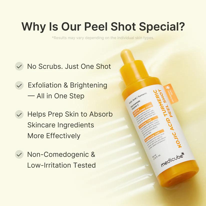 [Medicube] Kojic Acid Turmeric Peel Shot 80ml image 6