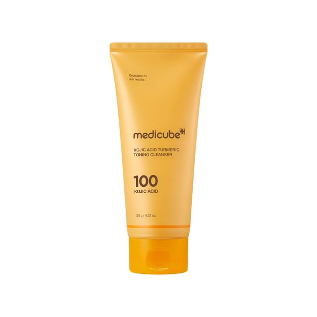 [Medicube] Kojic Acid Turmeric Toning Cleanser 120g-Luxiface.com