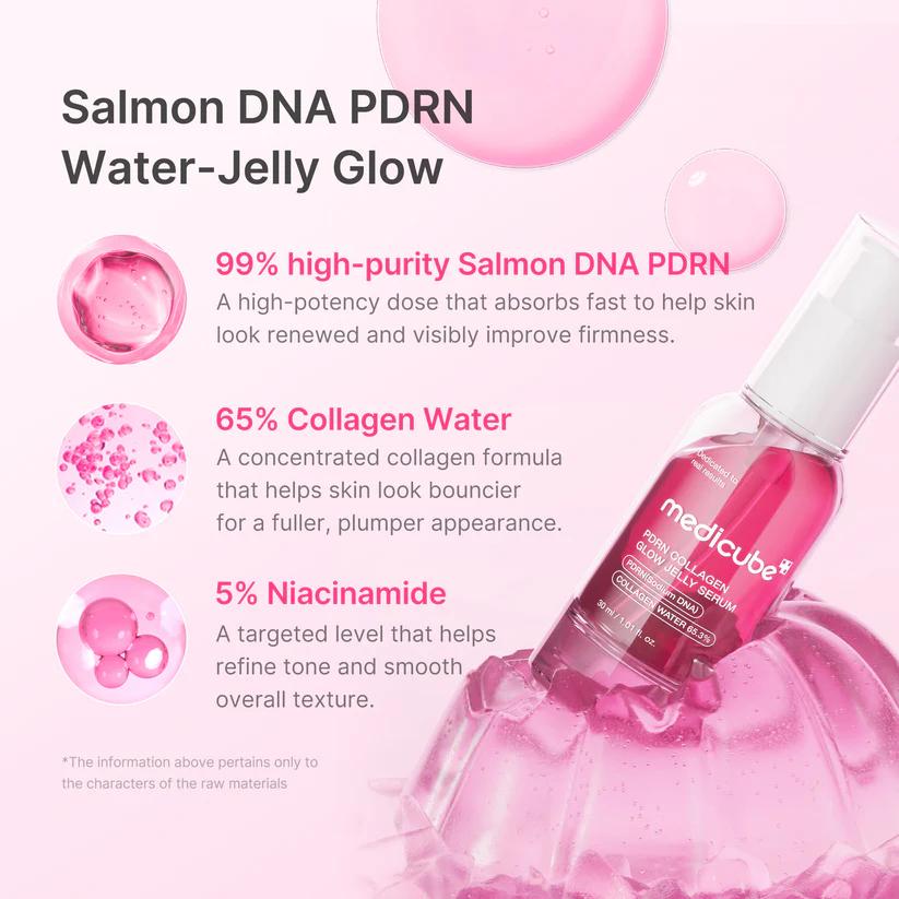 [Medicube] PDRN Collagen Glow Jelly Serum 30ml image 10