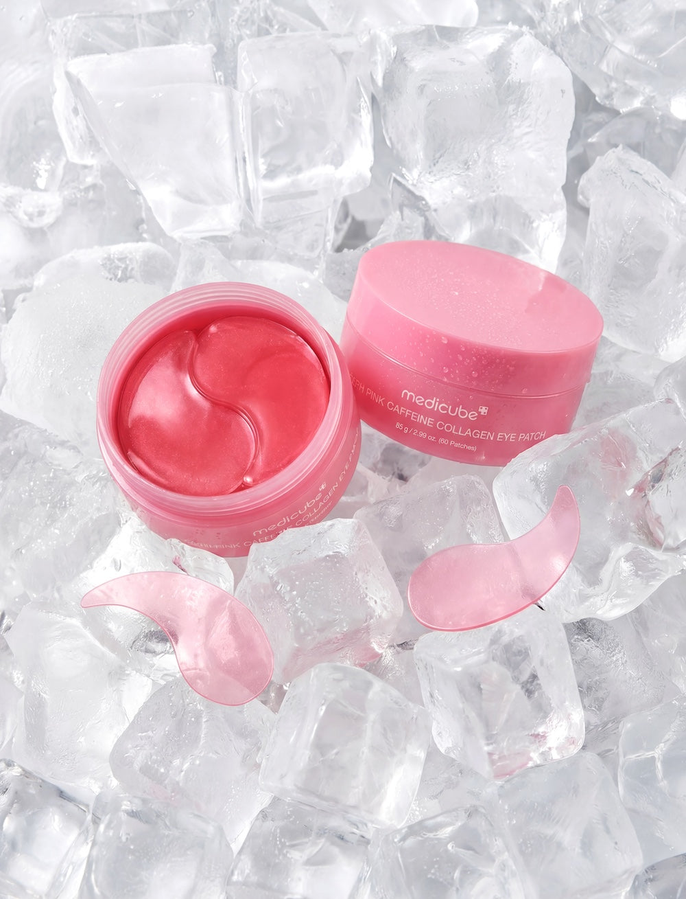 [Medicube] PDRN Pink Caffeine Collagen Eye Patch 60pcs image 5