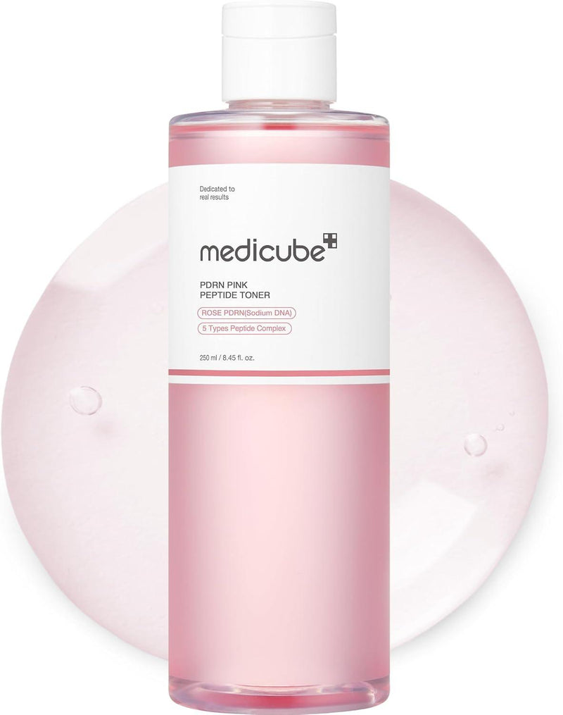 [Medicube] PDRN Pink Cica Soothing Toner 250ml-Luxiface.com