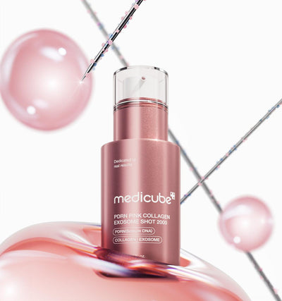 [Medicube] PDRN Pink Collagen exosome shot ampoule 2000 30ml-Luxiface.com