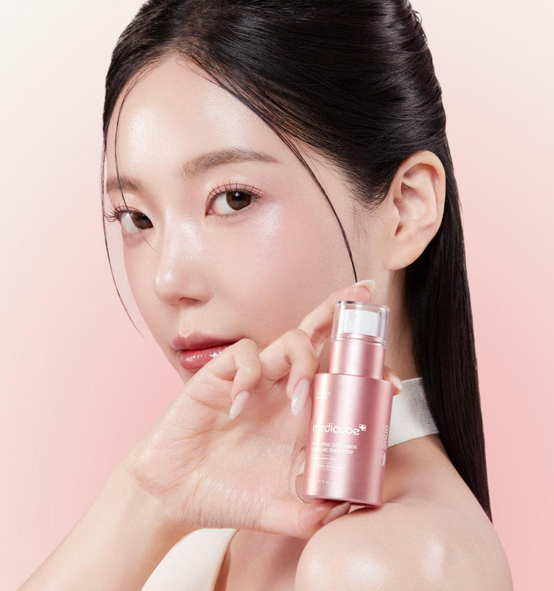 [Medicube] PDRN Pink Collagen exosome shot ampoule 2000 30ml-Luxiface.com