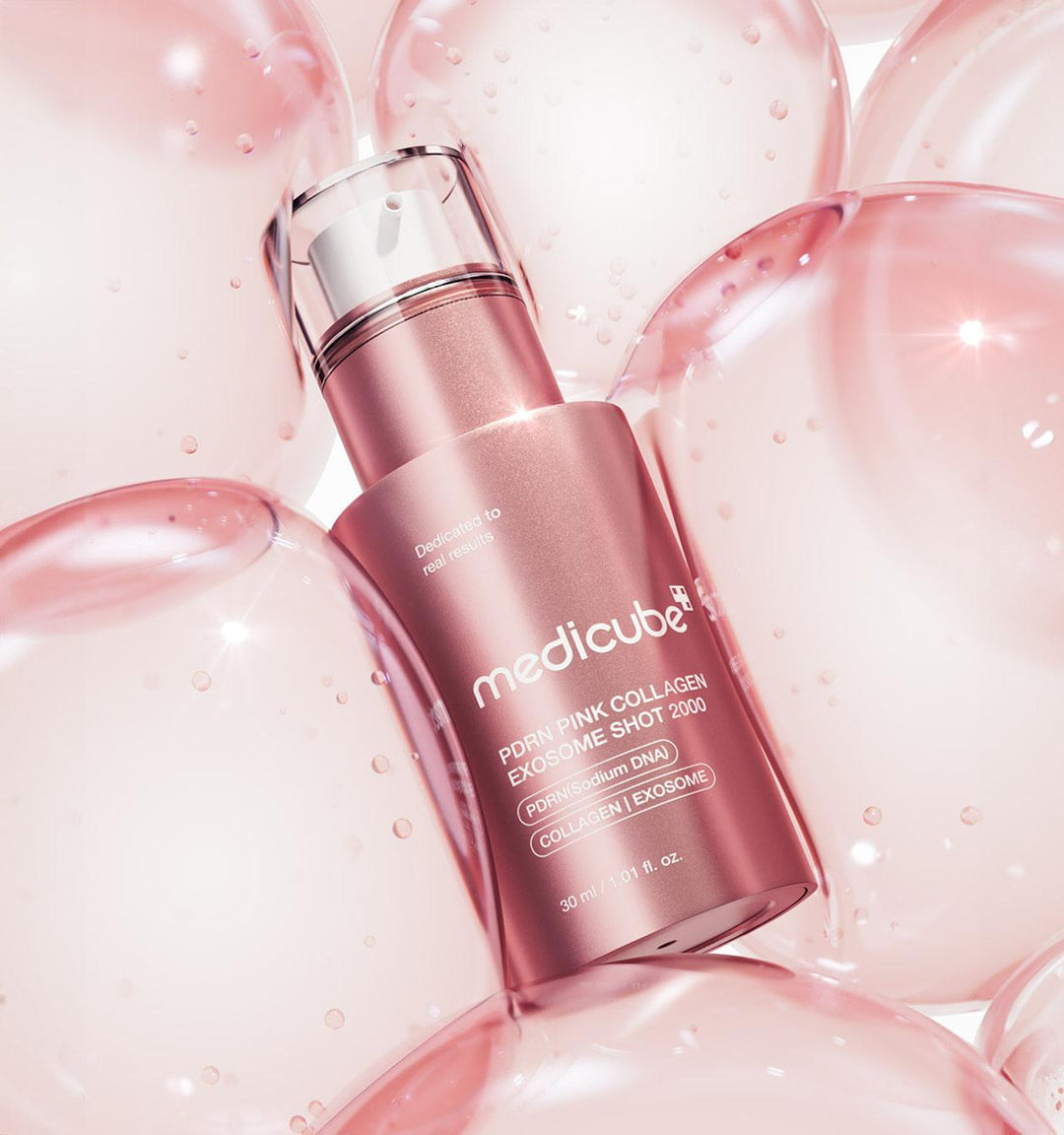 Medicube] PDRN Pink Collagen exosome shot ampoule 2000 30ml