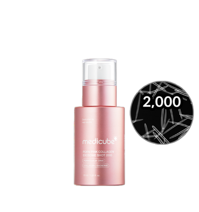 [Medicube] PDRN Pink Collagen exosome shot ampoule 2000 30ml-Luxiface.com