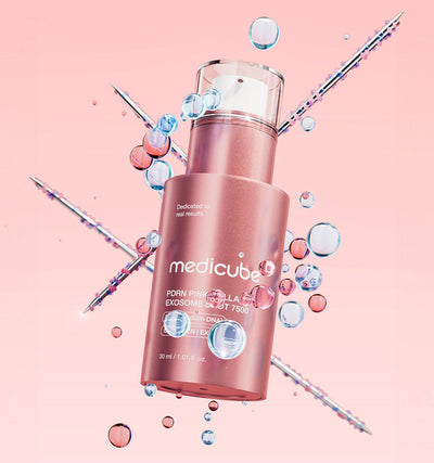 [Medicube] PDRN Pink Collagen exosome shot ampoule 7500 30ml-Luxiface.com