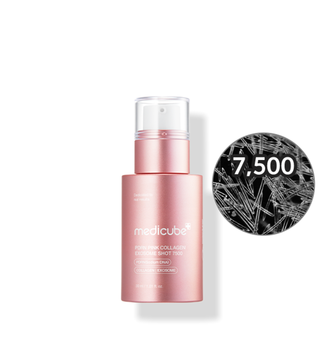 Medicube] PDRN Pink Collagen exosome shot ampoule 7500 30ml