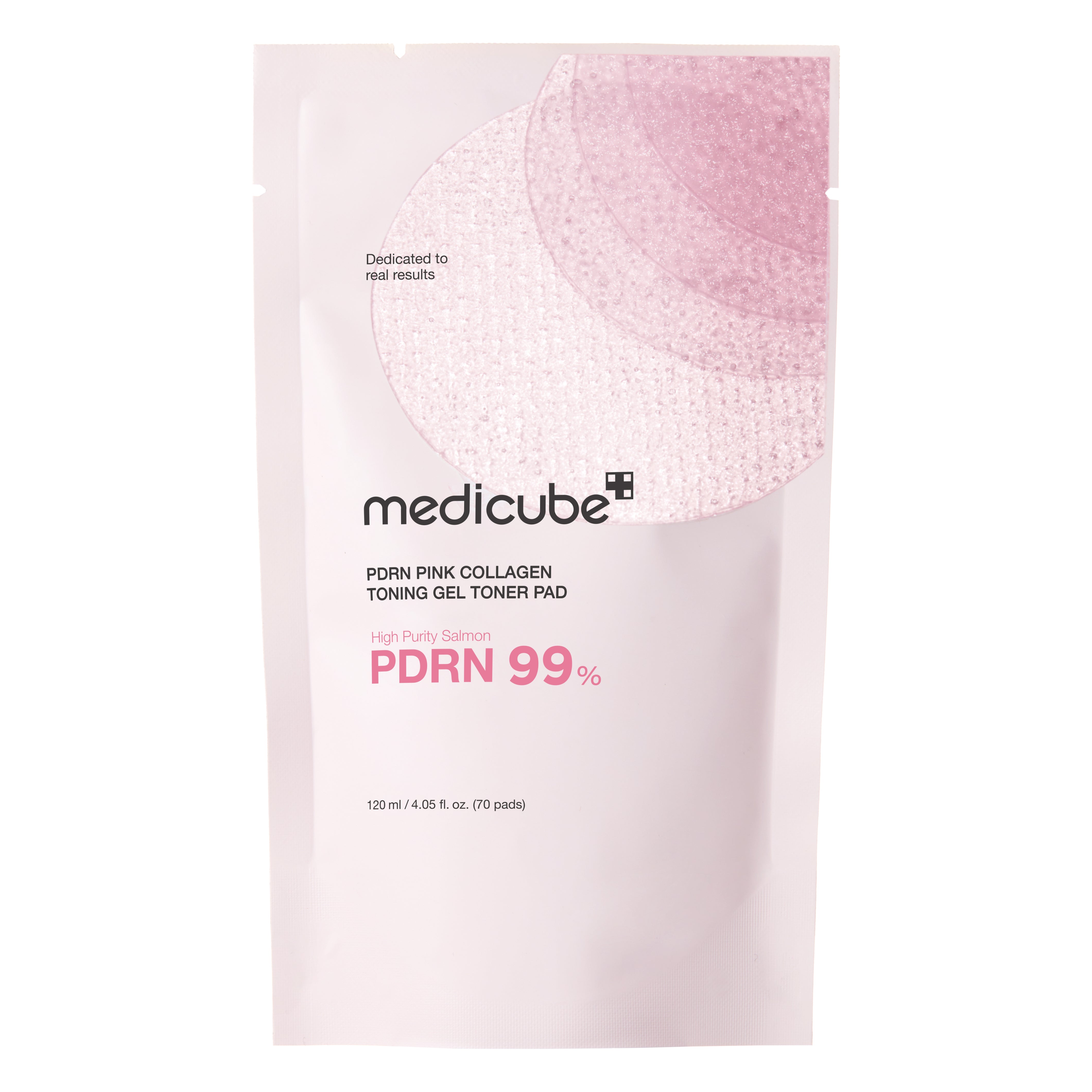 [Medicube] PDRN Pink Collagen Toning Gel Pad 70pcs image 2