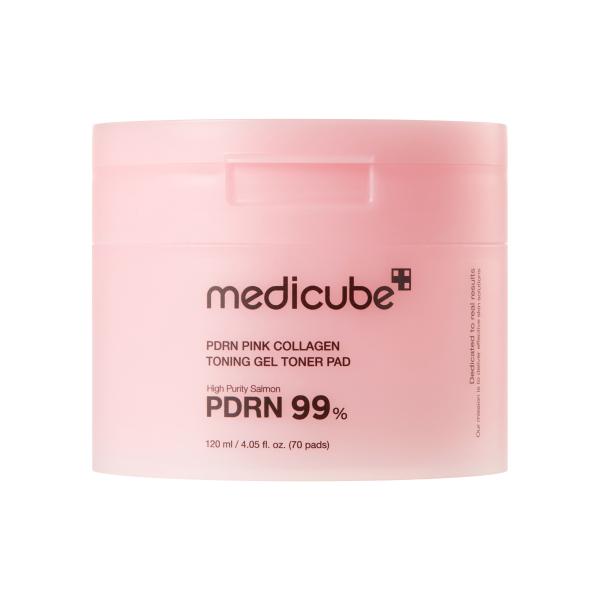 [Medicube] PDRN Pink Collagen Toning Gel Pad 70pcs image 1