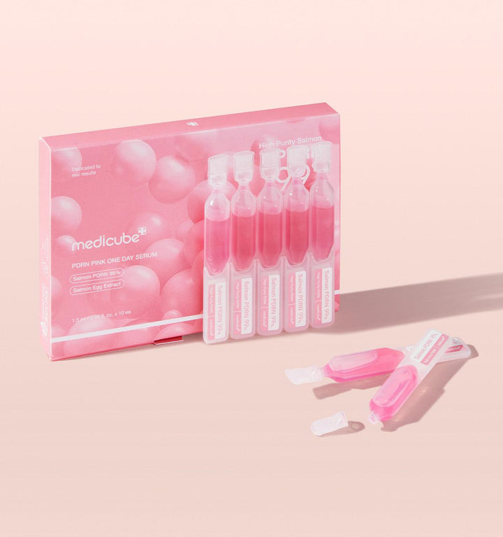 Medicube] PDRN Pink one day serum set 1.5ml*10ea – Luxiface.com