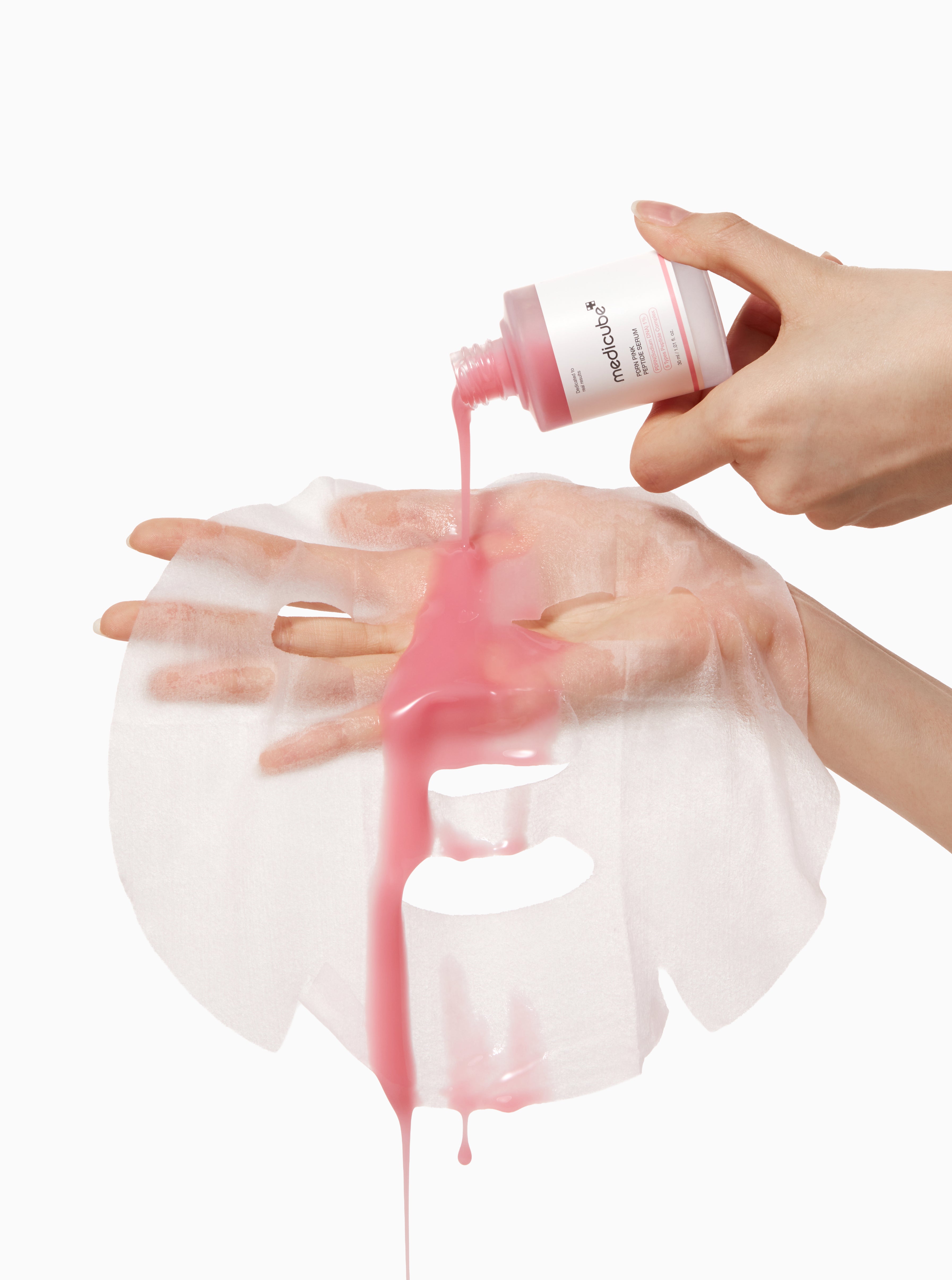 [Medicube] PDRN Pink Peptide Serum Mask 23ml image 5