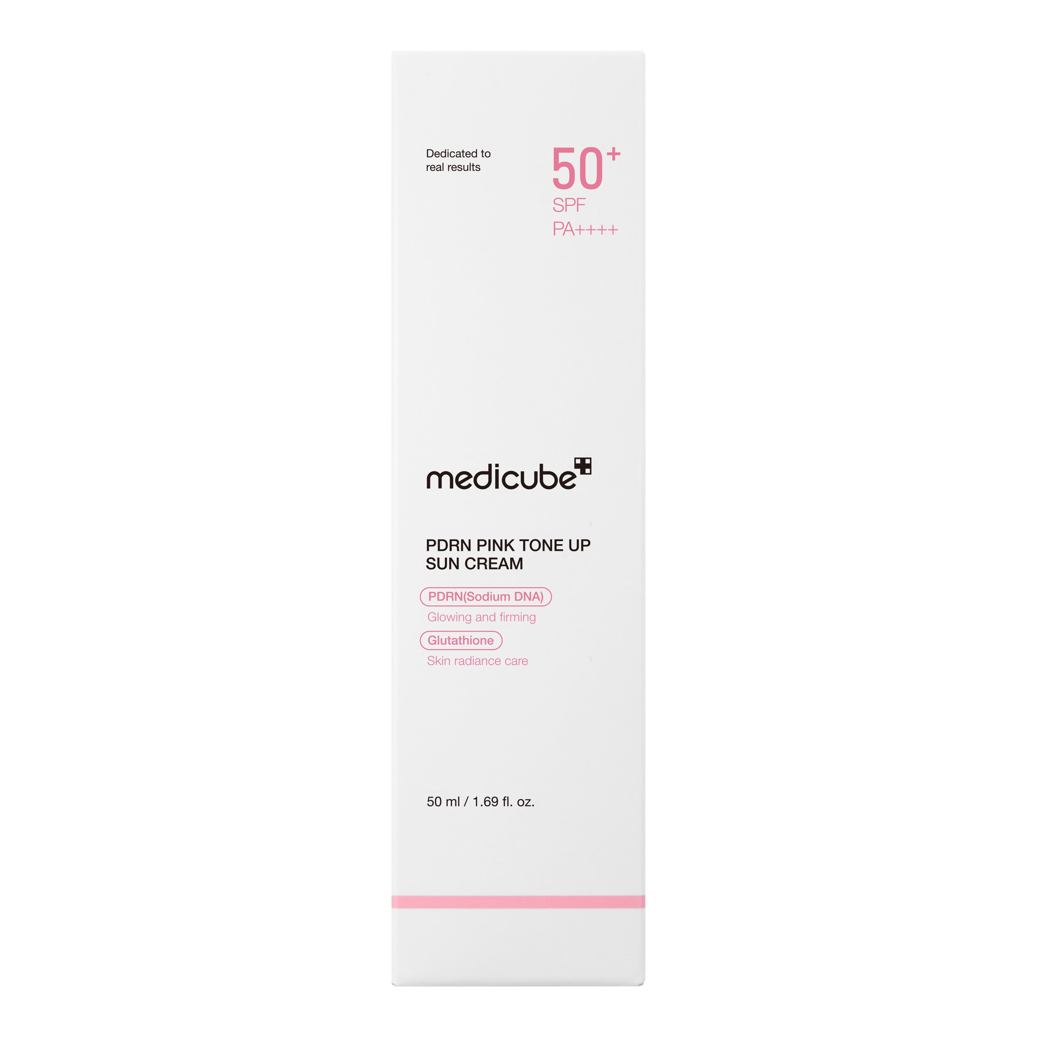 [Medicube] PDRN Pink Tone Up Sun Cream 50ml image 2