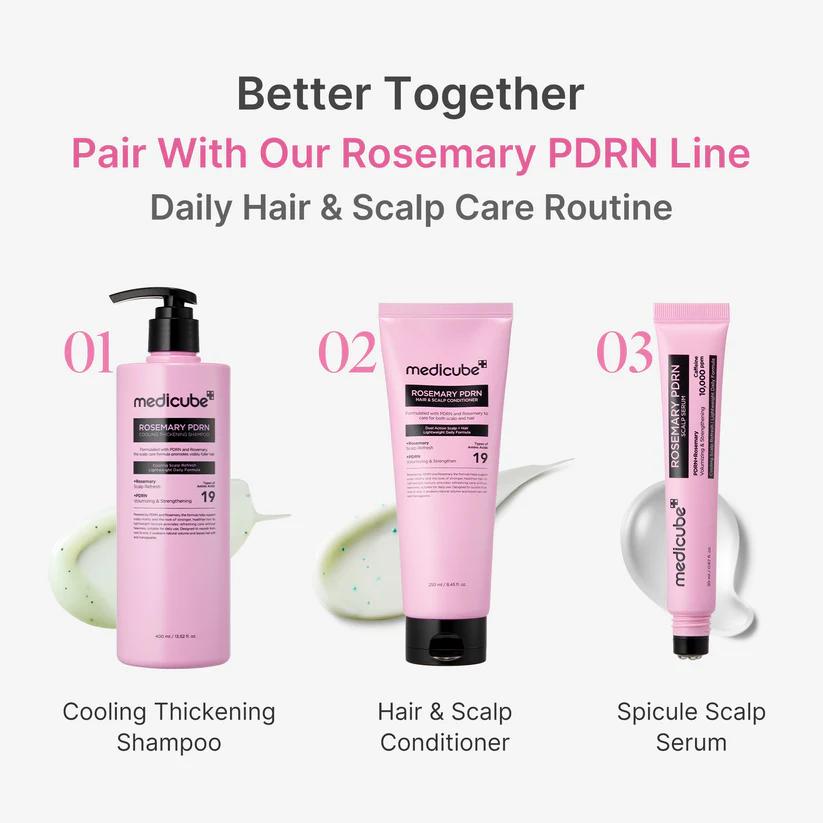 [Medicube] Rosemary PDRN Cooling Thickening Shampoo 400ml image 11