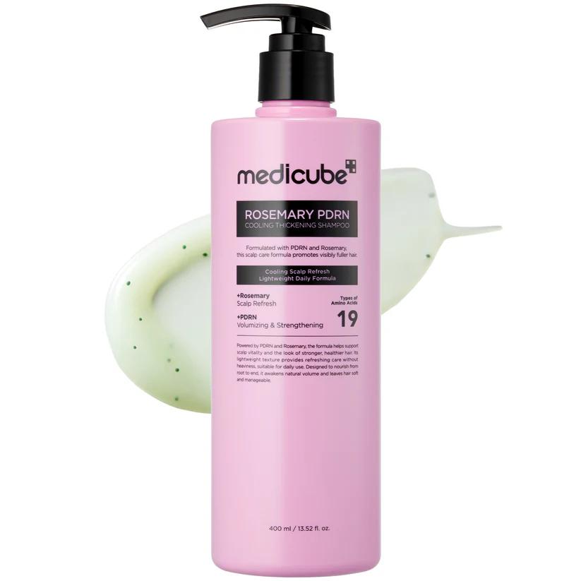 [Medicube] Rosemary PDRN Cooling Thickening Shampoo 400ml image 1