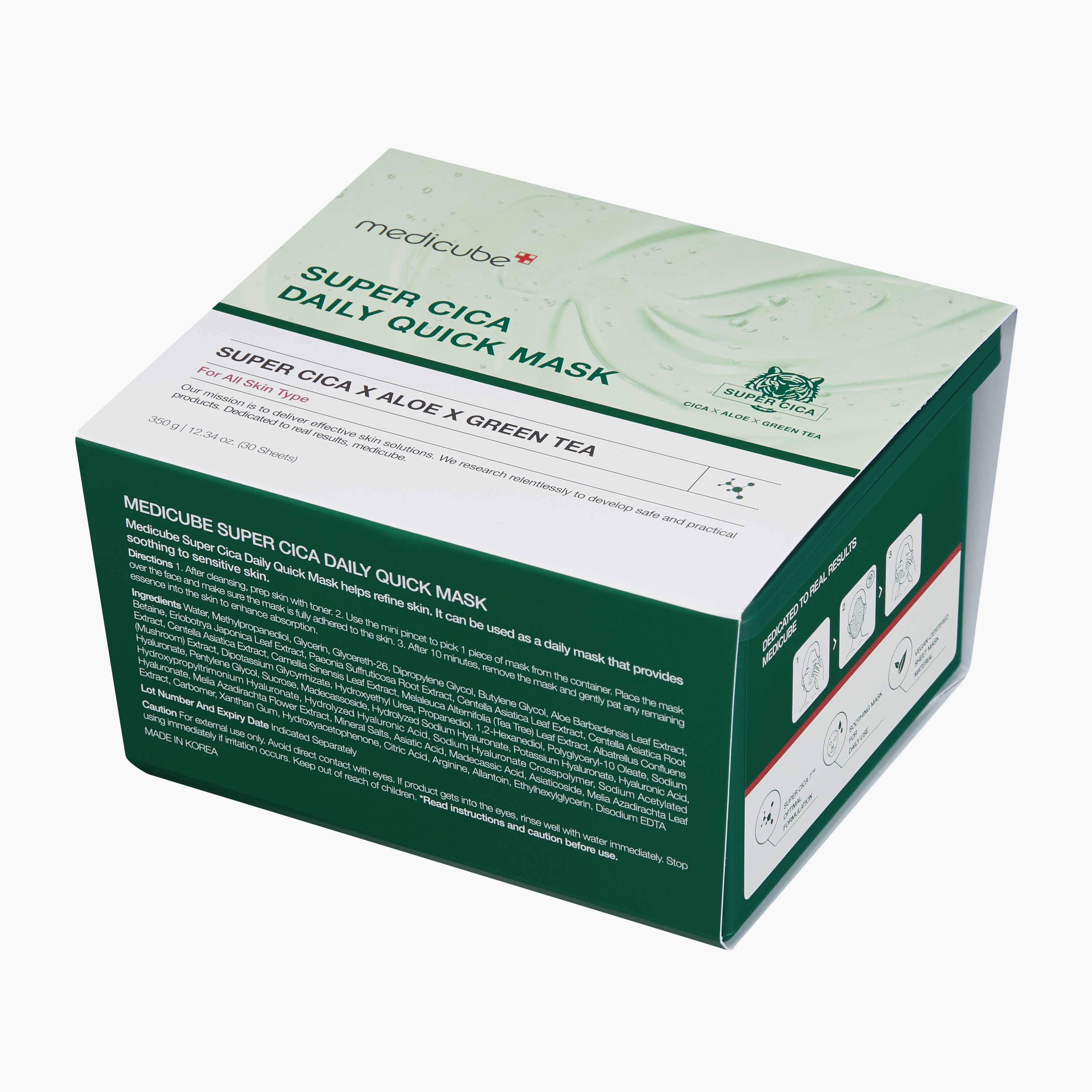 [Medicube] Super Cica Daily Quick Mask 30pcs image 2