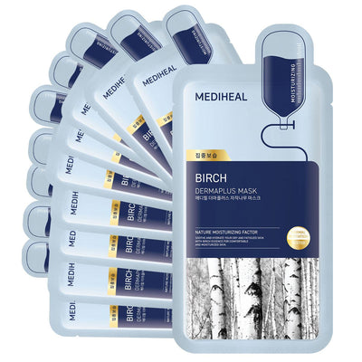[Mediheal] Derma Plus Birch Mask 10ea-Luxiface.com