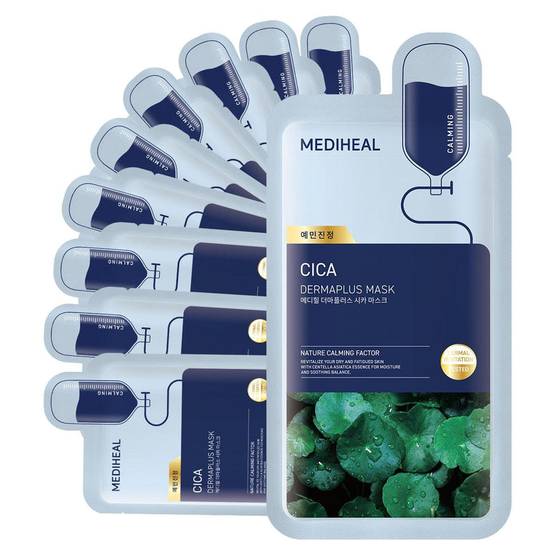 [Mediheal] Derma Plus Cica Mask 10ea-Luxiface.com