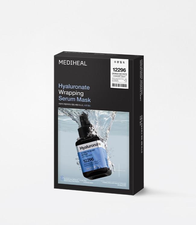[Mediheal] Hyaluronate Wrapping Serum Mask Hydrate Dewy 10ea-Luxiface.com