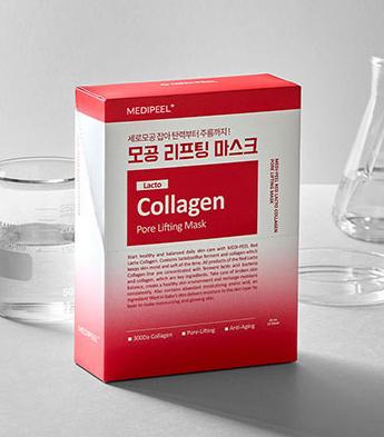 [MediPeel] Lacto Collagen Pore Lifting Mask 30ml 10ea-Luxiface.com