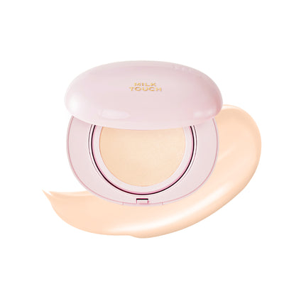 [milktouch] All-day Skin Fit Milky Glow Cushion #15N Fair Ivory 15g-Luxiface.com