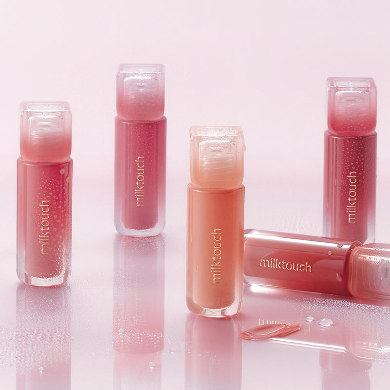 [milktouch] Dew Stain Sheer Lip Gloss 01 Morning Haze 4g-Luxiface.com
