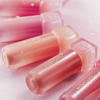 [milktouch] Dew Stain Sheer Lip Gloss 01 Morning Haze 4g-Luxiface.com