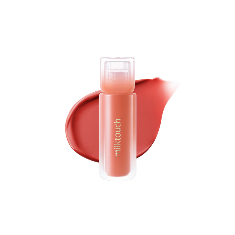 [milktouch] Dew Stain Sheer Lip Gloss 05 Peach Drop 4g-Luxiface.com