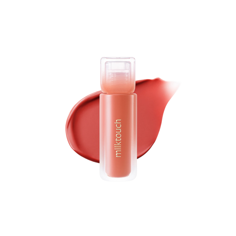 [milktouch] Dew Stain Sheer Lip Gloss 05 Peach Drop 4g-Luxiface.com