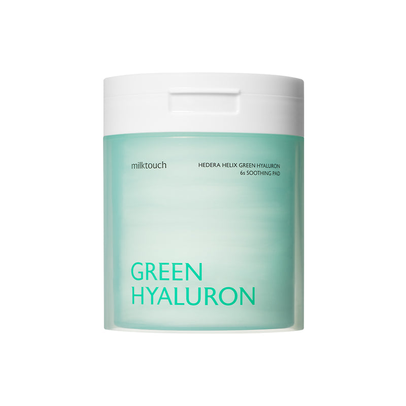 [milktouch] Hedera Helix Green Hyaluron 6sec Soothing Pad 60pcs-Luxiface.com