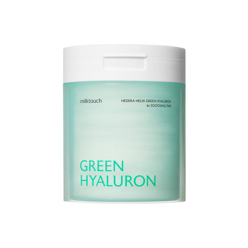 [milktouch] Hedera Helix Green Hyaluron 6sec Soothing Pad 60pcs-Luxiface.com