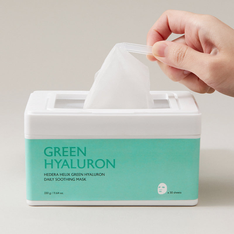 [milktouch] Hedera Helix Green Hyaluron Daily Soothing Mask 30 pcs-Luxiface.com