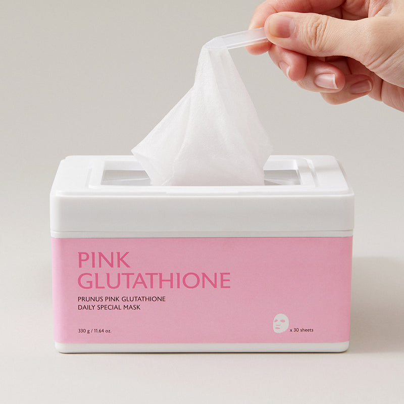 [milktouch] Prunus Pink Glutathione Daily Special Mask 300ml-Luxiface.com