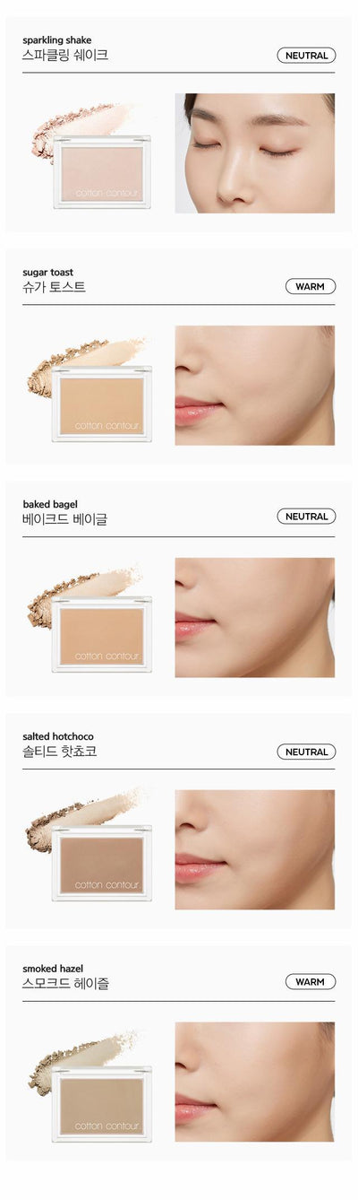 [Missha] Cotton Contour 4g #Baked Bagel-Luxiface.com