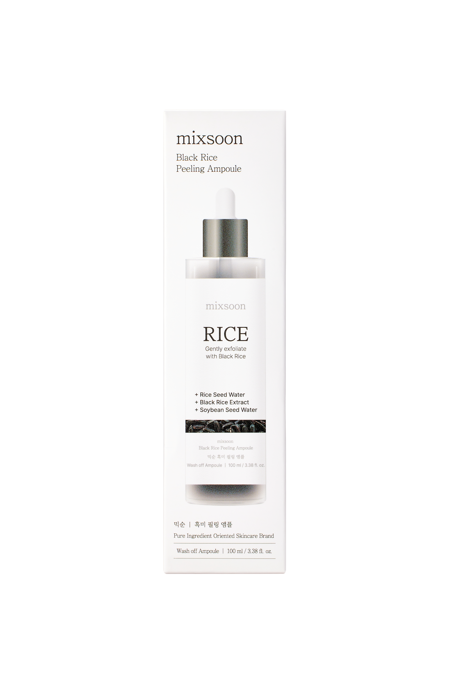 [MIXSOON] Black Rice Peeling Ampoule 100ml image 7