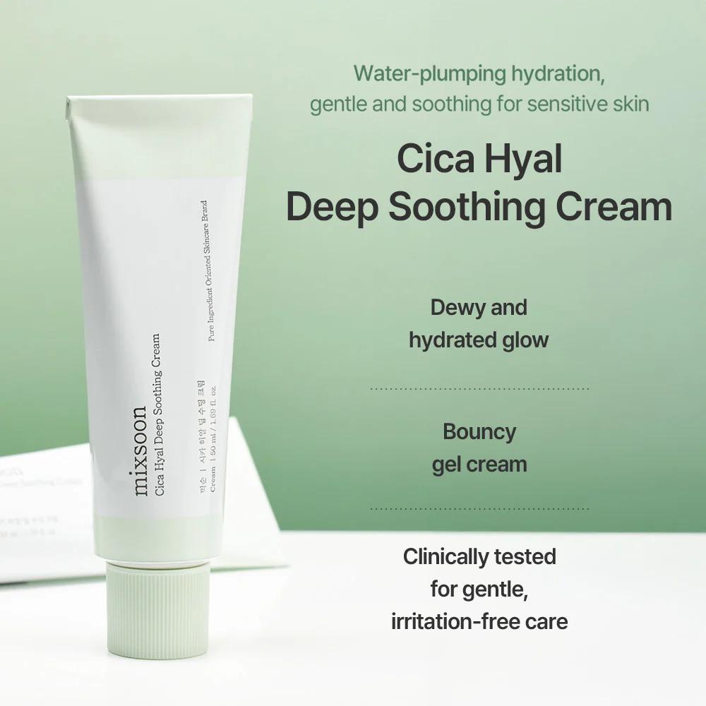[MIXSOON] Cica Hyal Deep Soothing Cream 50ml image 4