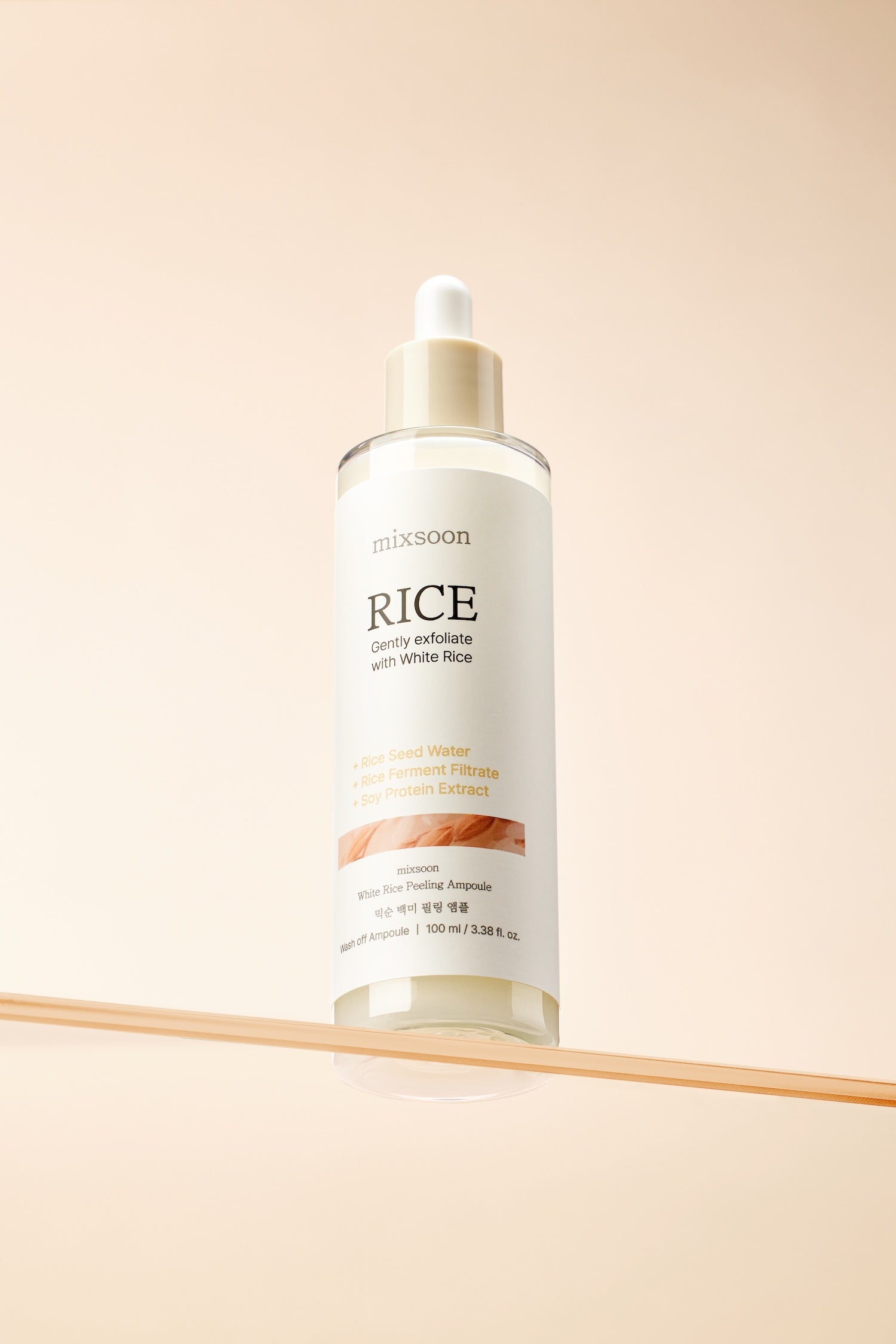 [MIXSOON] White Rice Peeling Ampoule 100ml image 2
