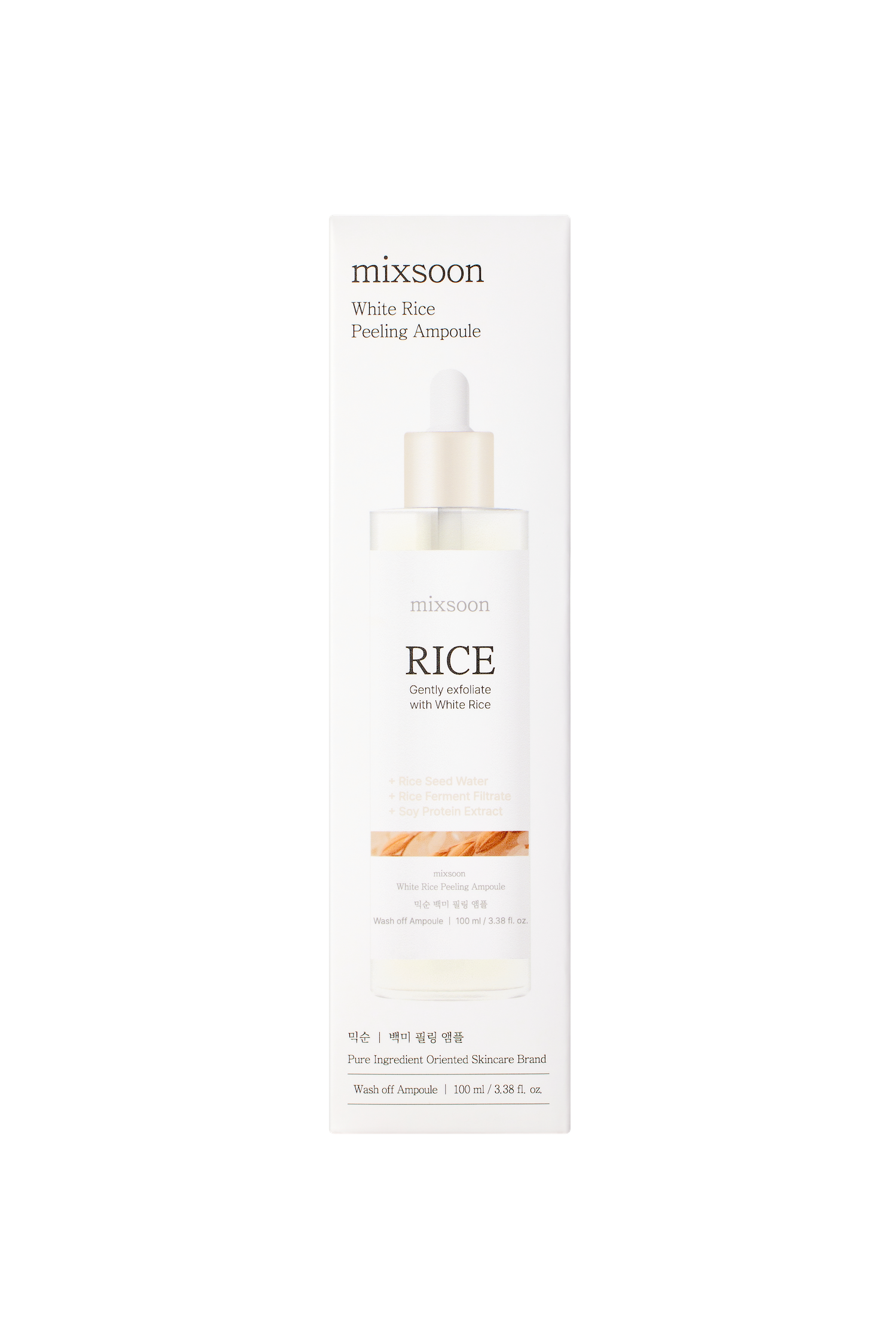 [MIXSOON] White Rice Peeling Ampoule 100ml image 7