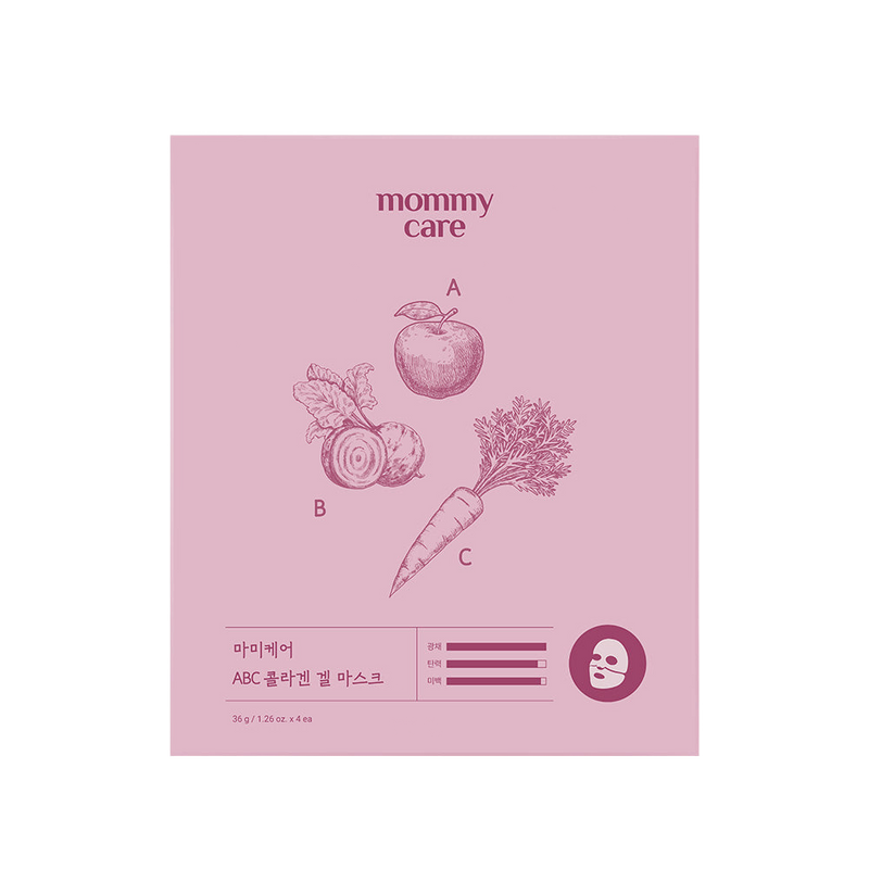 [mommycare] ABC Collagen Gel Mask 36g*4pcs-Luxiface.com