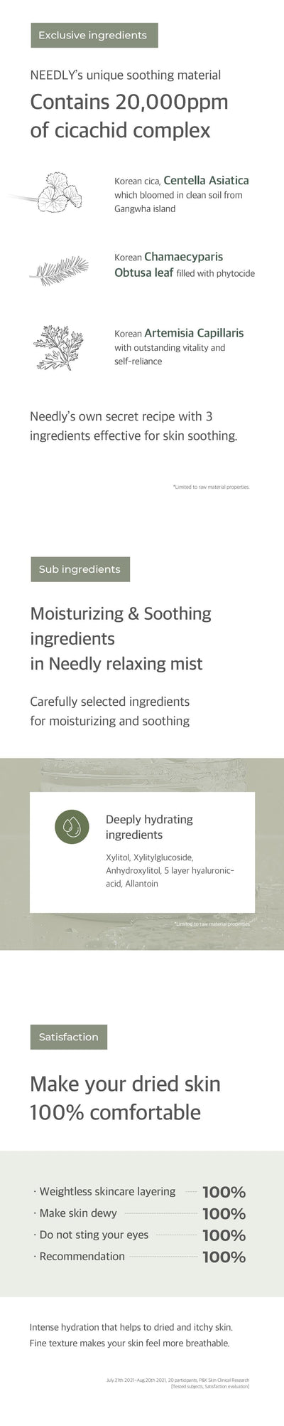 [Needly] Cicachid Relaxing Mist 100ml-Luxiface.com