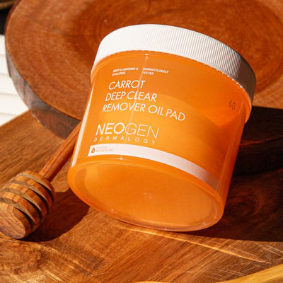 [NeoGen] Dermalogy Carrot Deep Clear Oil Pad 150ml (60 Pads)-NeoGen-Luxiface
