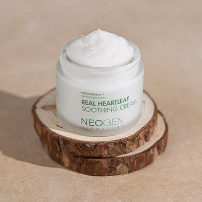 [neogen] Dermalogy Real Heartleaf Soothing Cream 80g-Luxiface.com